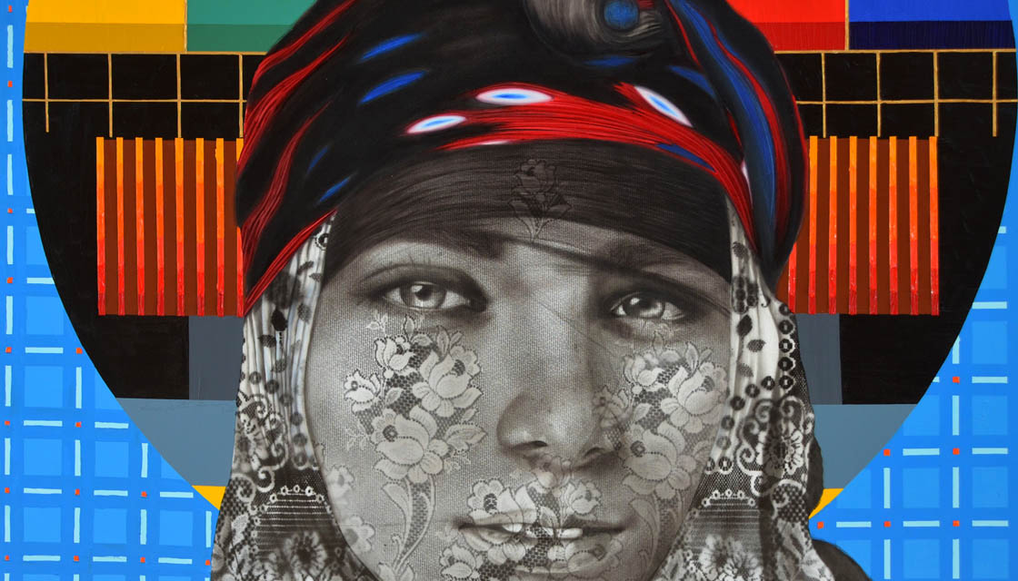 isimsiz III, Tuval üzerine yağlıboya ve akrilik, 120x140 cm, 2014